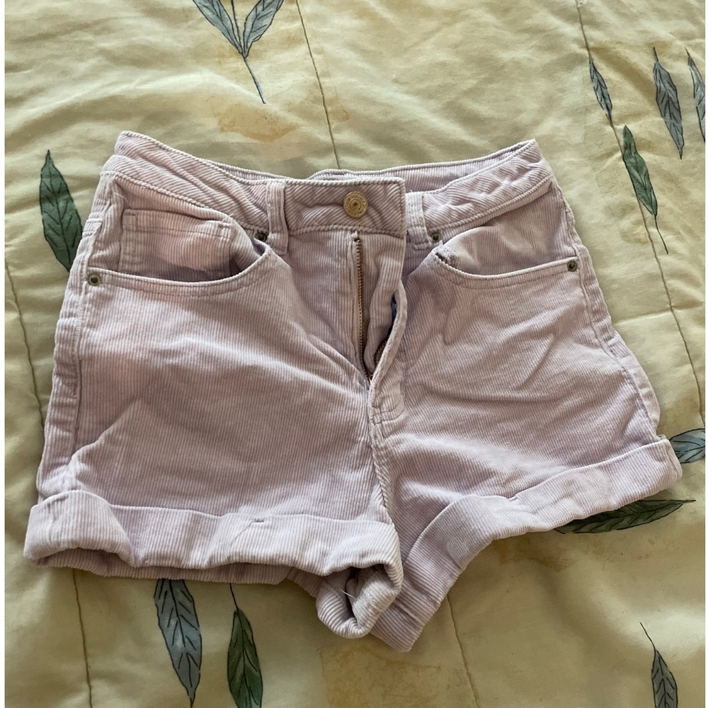 Aeropostale Lavender Denim Shorts